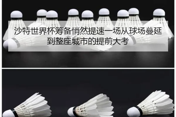 沙特世界杯筹备悄然提速一场从球场蔓延到整座城市的提前大考（aiyouxi）